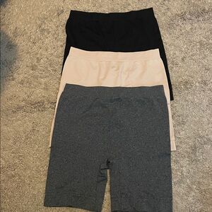 Skinnygirl Charcoal Tan and Black 3-pack Smoothers & Shapers